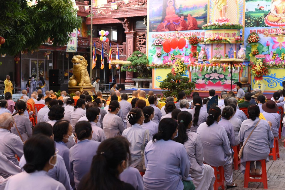 Quang cảnh buổi lễ - Ảnh: Nguyễn Hà