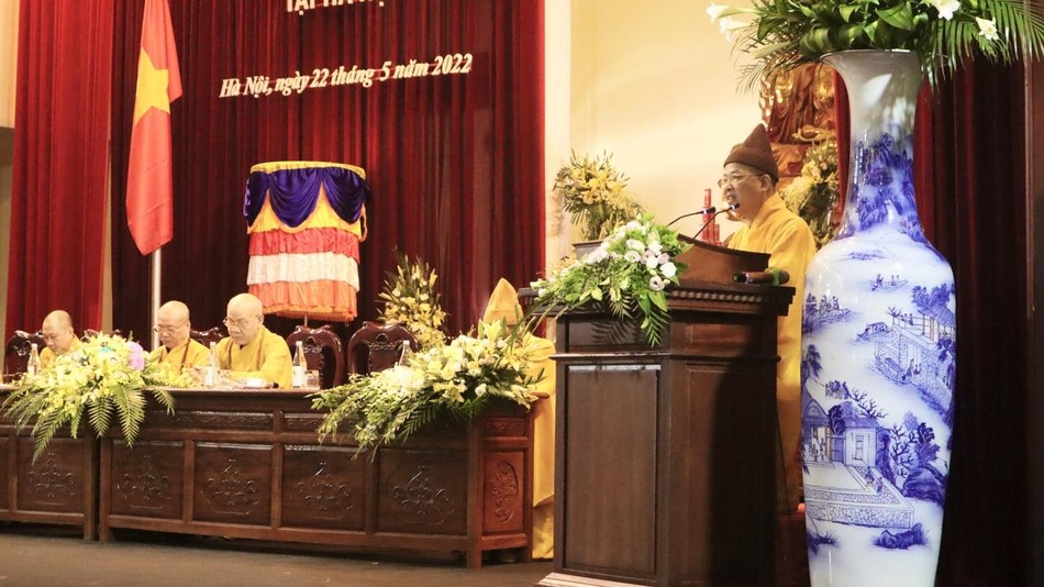 Hòa thượng Thích Thanh Quyết thuyết giảng