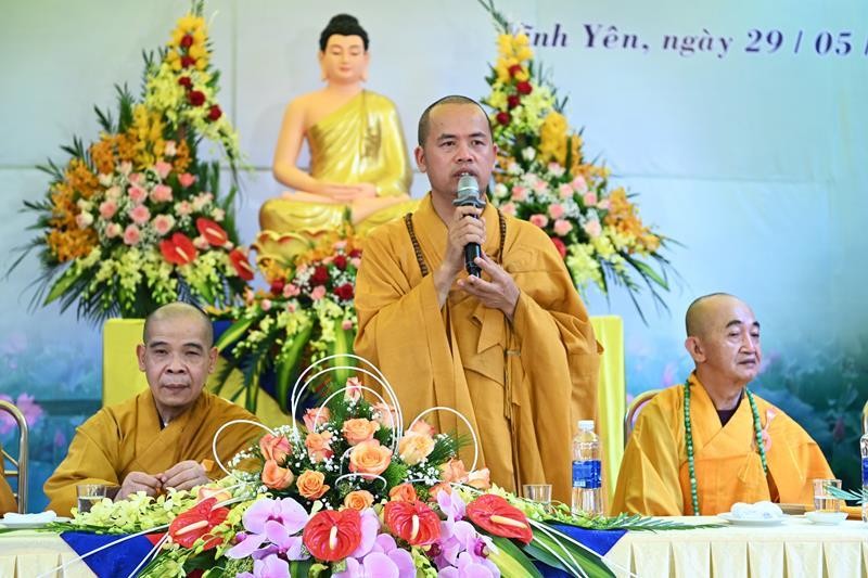 Thượng tọa Thích Thanh Lâm chia sẻ thời pháp thoại Thượng tọa Thích Thanh Lâm chia sẻ thời pháp thoại