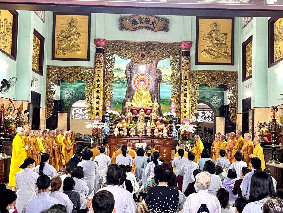 Tác bạch cúng dường tại chùa Từ Quang (TP.Thủ Đức)