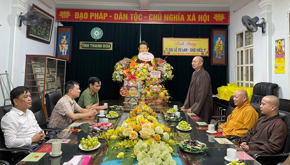 Thượng tọa Thích Tâm Đức đáp từ