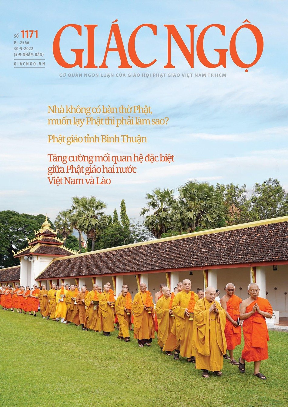 Bìa báo Giác Ngộ số 1171 - Mỹ thuật: Tống Viết Diễn