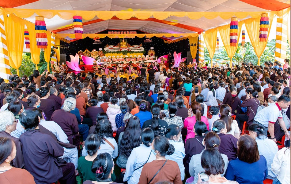 Quang cảnh buổi lễ