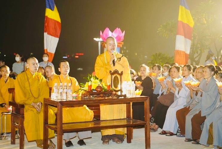 Thượng tọa Thích Thanh Lâm phát biểu Thượng tọa Thích Thanh Lâm phát biểu