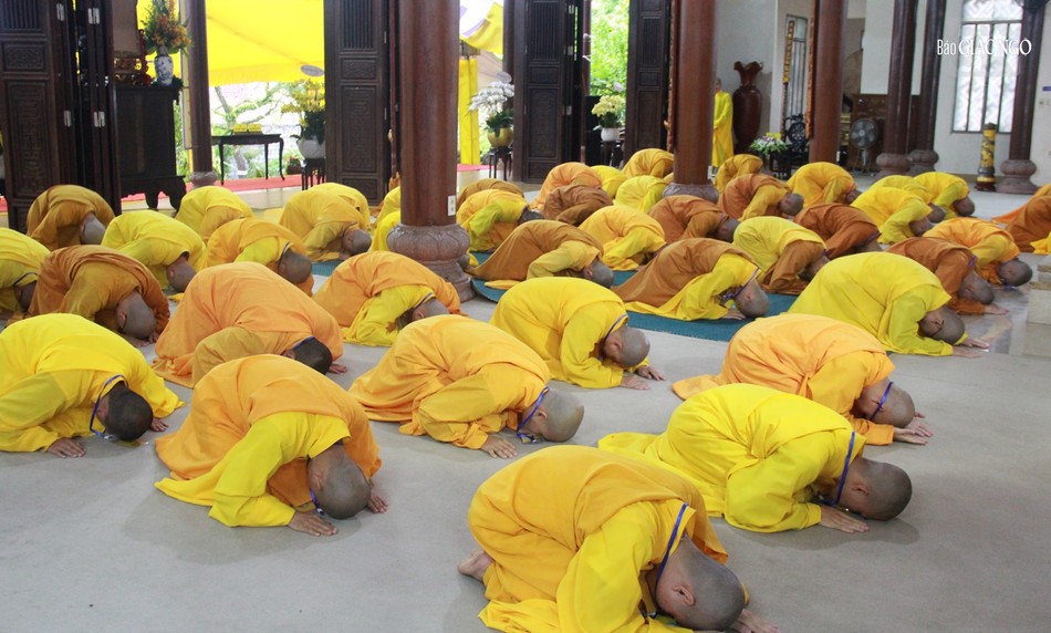 Giới tử chí thành đảnh lễ