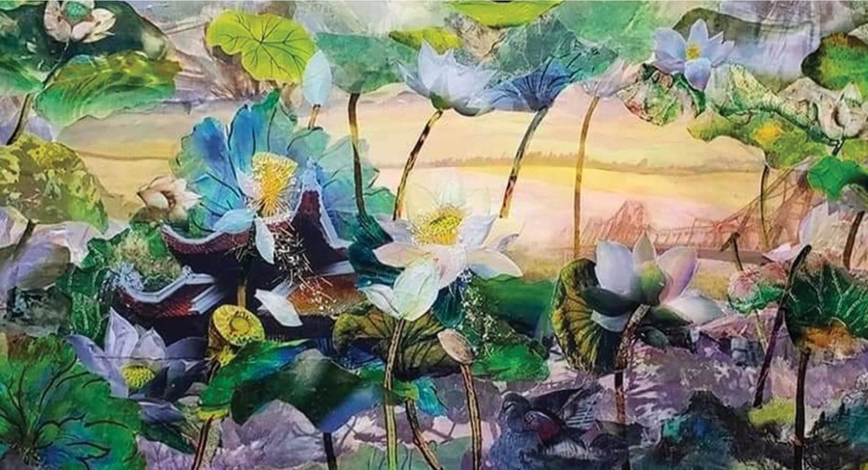"Bạch liên hoa" của Trần Thanh Thục "Bạch liên hoa" của Trần Thanh Thục