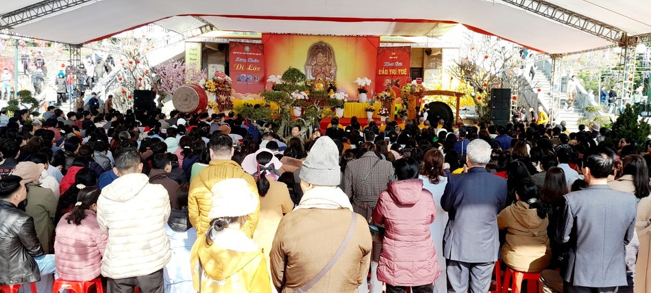 Quang cảnh buổi lễ