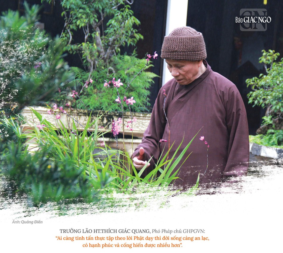 Bài trên Báo Giác Ngộ Tân niên Quý Mão, số 1187 - Thiết kế: Phòng Mỹ thuật BGN/Tống Viết Diễn