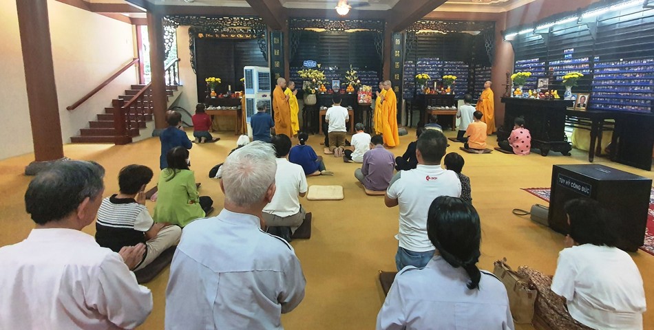 Quang cảnh buổi lễ