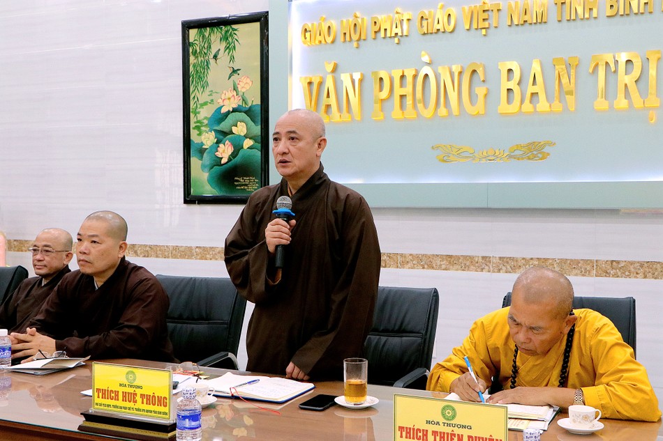 Hòa thượng Thích Huệ Thông phát biểu khai mạc Hòa thượng Thích Huệ Thông phát biểu khai mạc