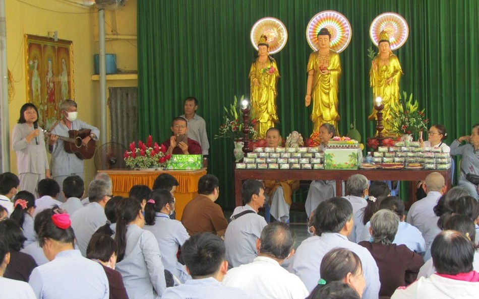 Quang cảnh buổi lễ