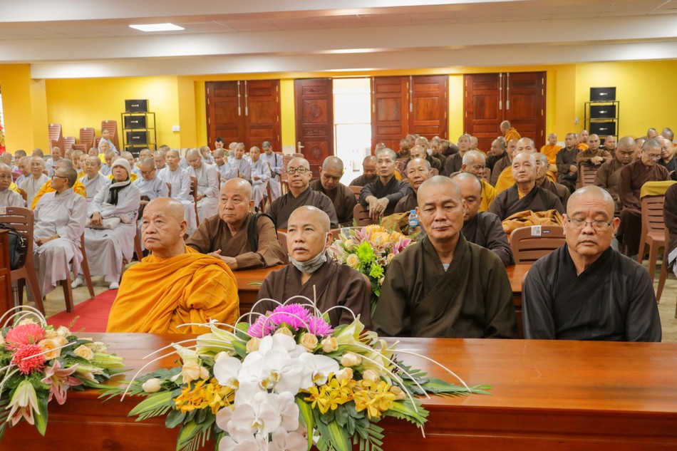 Chư Tăng Ni tham dự Khóa bồi dưỡng trụ trì tại chùa Bình An Chư Tăng Ni tham dự Khóa bồi dưỡng trụ trì tại chùa Bình An