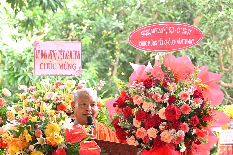 Thượng tọa Quách Thành Sattha phát biểu khai mạc Thượng tọa Quách Thành Sattha phát biểu khai mạc