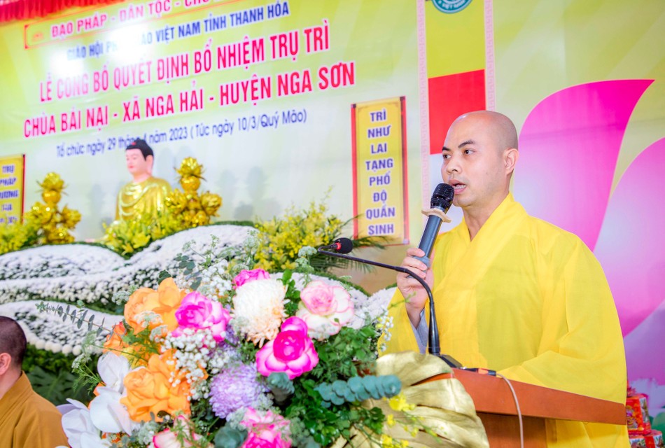 Đại đức Thích Nguyên Phong công bố quyết định