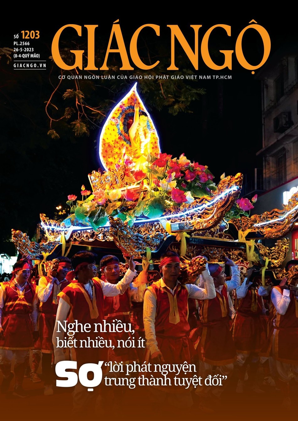 Bìa báo Giác Ngộ số 1203 - Mỹ thuật: Tống Viết Diễn Bìa báo Giác Ngộ số 1203 - Mỹ thuật: Tống Viết Diễn