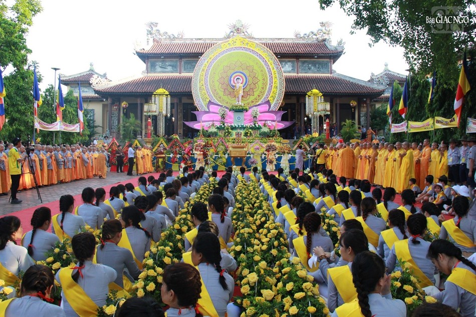 Quang cảnh buổi lễ