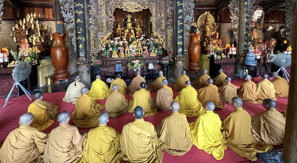 Trường hạ chùa Đại Bi có 35 chư Tăng an cư Trường hạ chùa Đại Bi có 35 chư Tăng an cư