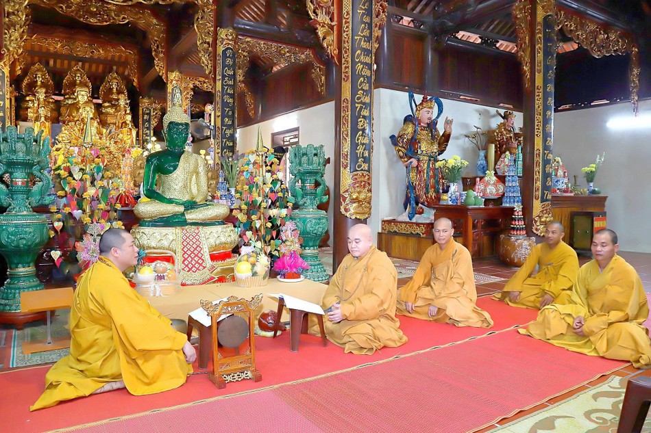 Trường hạ chùa Khánh Quang có 12 chư Tăng và 15 chư Ni an cư Trường hạ chùa Khánh Quang có 12 chư Tăng và 15 chư Ni an cư