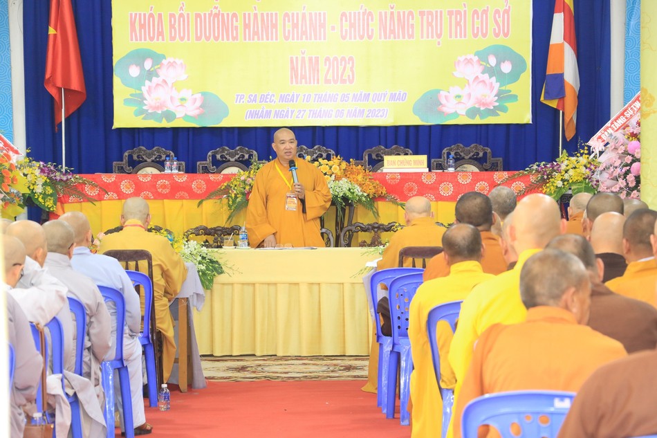 Thượng tọa Thích Phước Nguyên triển khai Nghị quyết Đại hội IX GHGVN (2022-2027) Thượng tọa Thích Phước Nguyên triển khai Nghị quyết Đại hội IX GHGVN (2022-2027)