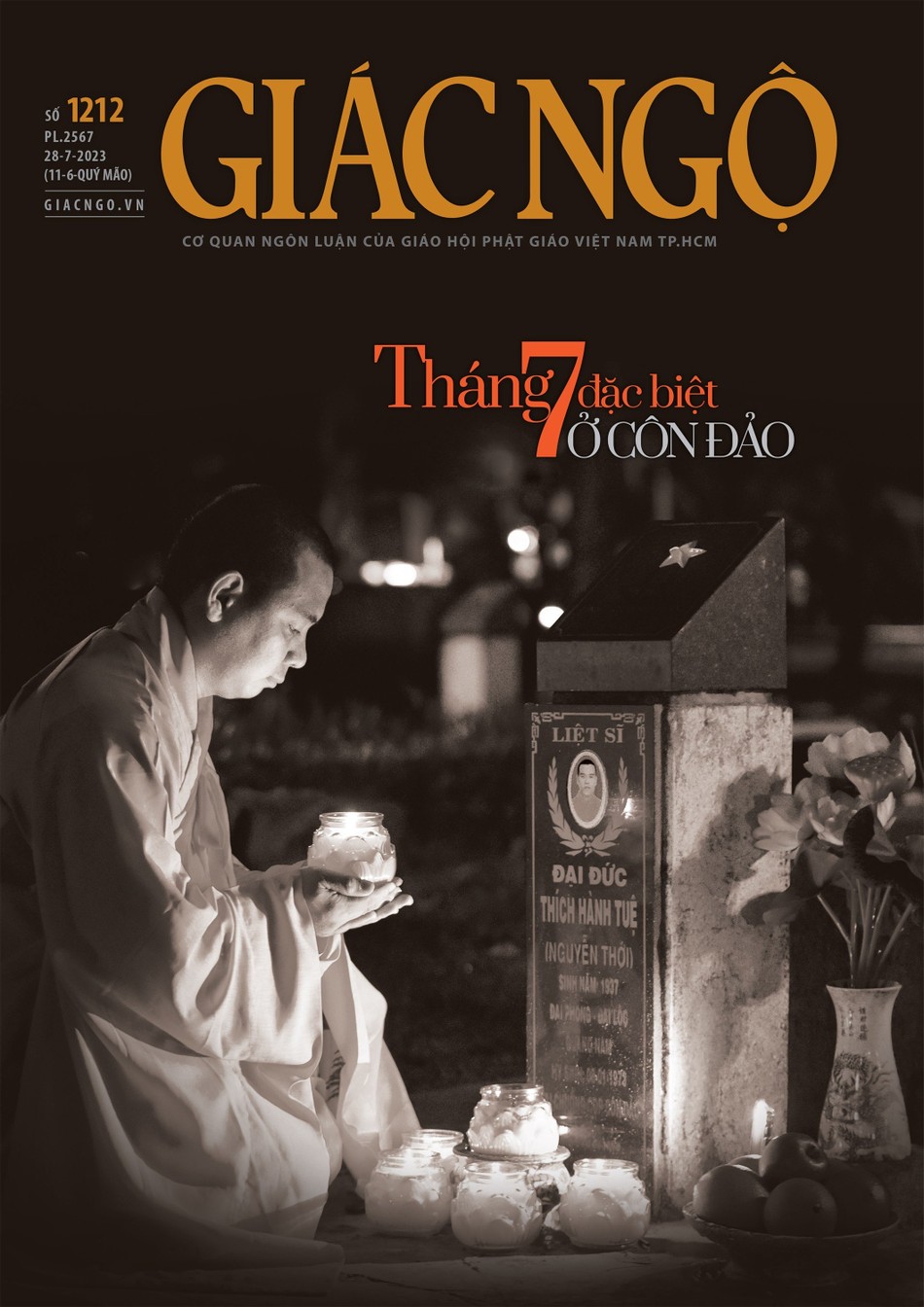 Bìa Báo Giác Ngộ số 1212 - Mỹ thuật: Tống Viết Diễn Bìa Báo Giác Ngộ số 1212 - Mỹ thuật: Tống Viết Diễn