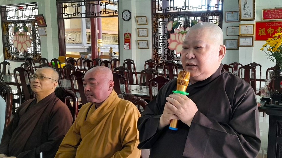 Thượng tọa Thích Nguyên Nhựt đáp từ Thượng tọa Thích Nguyên Nhựt đáp từ