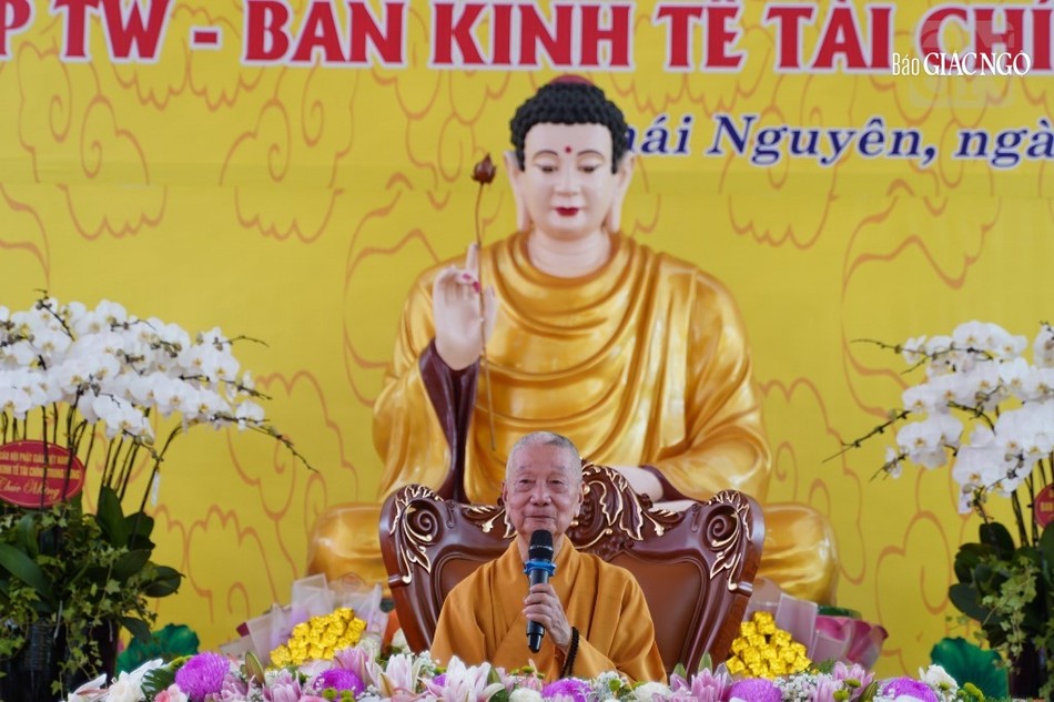 Đức Pháp chủ GHPGVN ban đạo từ