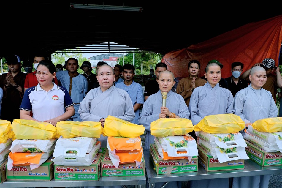 Ni sư Thích nữ Như Nguyệt, Phó ban Quản viện Ni phát biểu Ni sư Thích nữ Như Nguyệt, Phó ban Quản viện Ni phát biểu