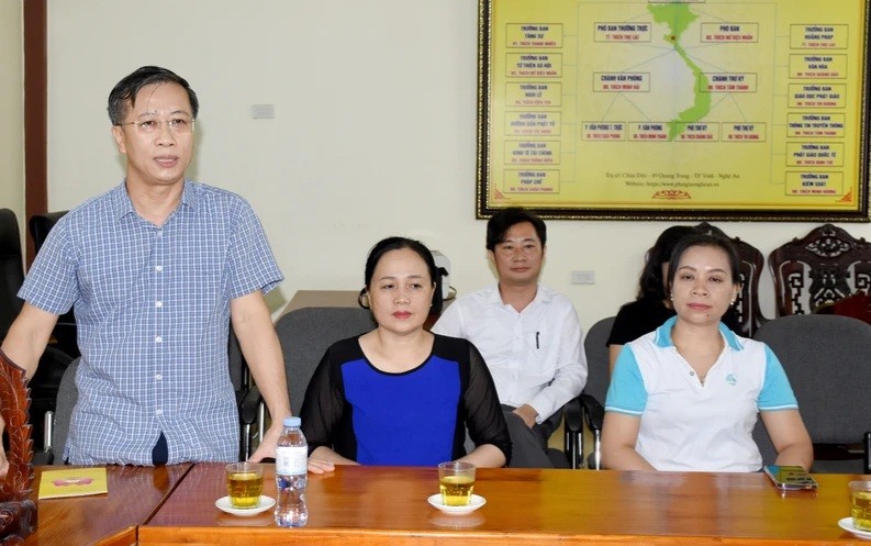 Ông Nguyễn Đức Thành phát biểu