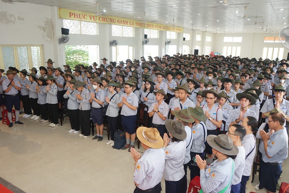 Hơn 400 huynh trưởng học viên tham dự Hơn 400 huynh trưởng học viên tham dự