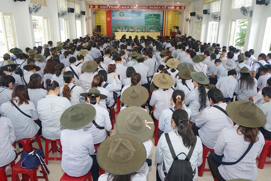 Quang cảnh lễ khai giảng Quang cảnh lễ khai giảng