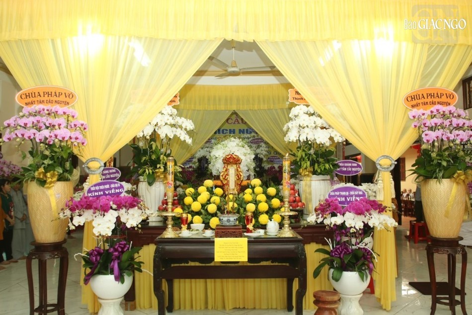 Tang lễ Ni sư Thích nữ Như Diệu tổ chức tại chùa Từ Hạnh (Q.Bình Tân, TP.HCM)