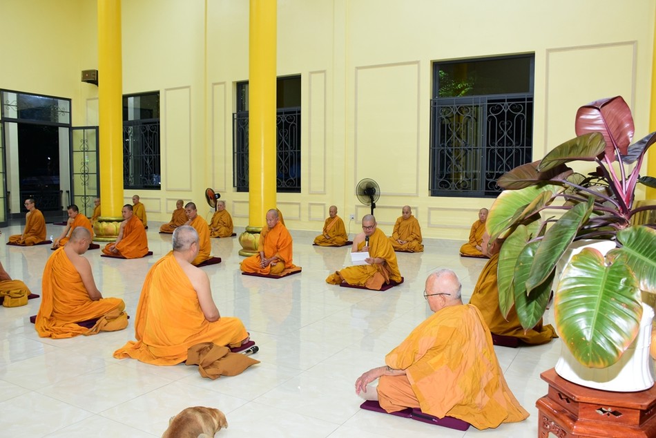 Đại đức Minh Toàn đã thông qua thời khóa tu học Đại đức Minh Toàn đã thông qua thời khóa tu học