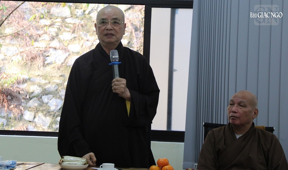 Hòa thượng Thích Huệ Phước góp ý về công tác truyền thông báo chí hội thảo Hòa thượng Thích Huệ Phước góp ý về công tác truyền thông báo chí hội thảo