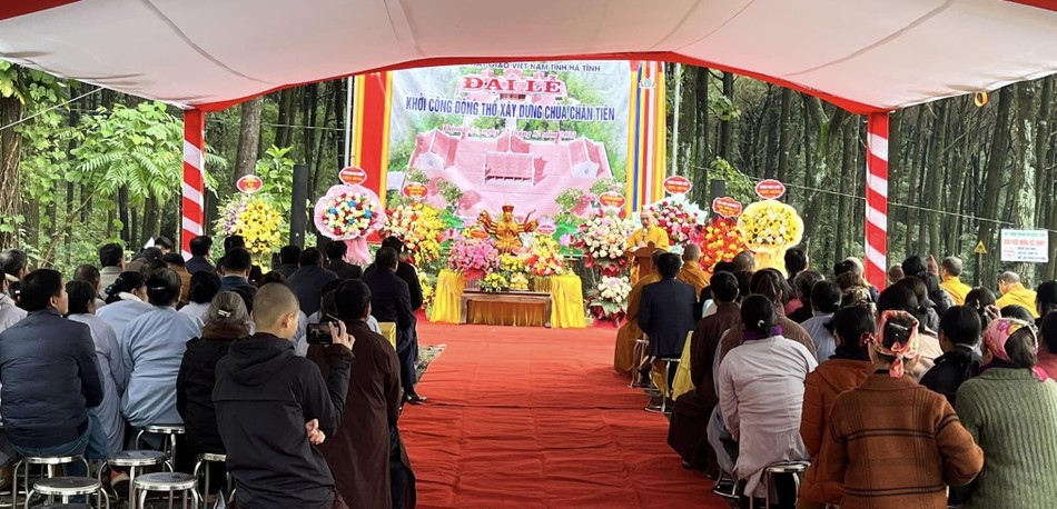 Quang cảnh buổi lễ