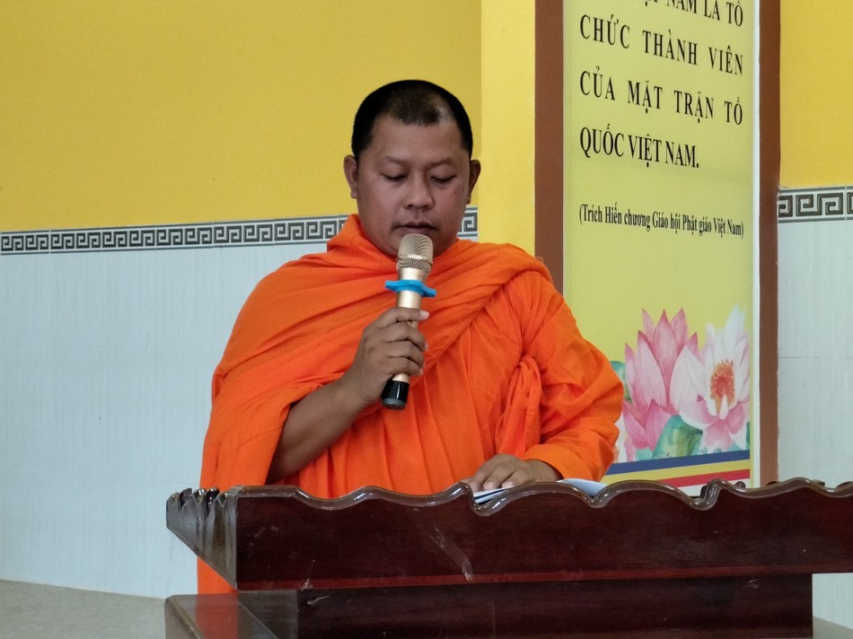 Đại đức Thạch Nhứt trình phương hướng hoạt động năm 2024 Đại đức Thạch Nhứt trình phương hướng hoạt động năm 2024