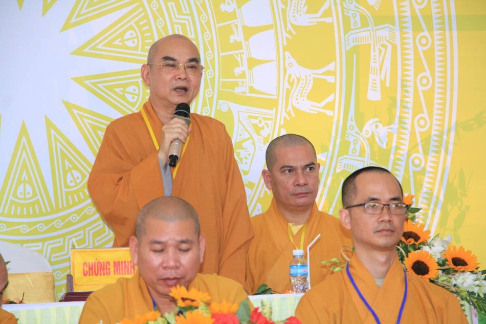 Thượng tọa Thích Tỉnh Cường ban đạo từ Thượng tọa Thích Tỉnh Cường ban đạo từ