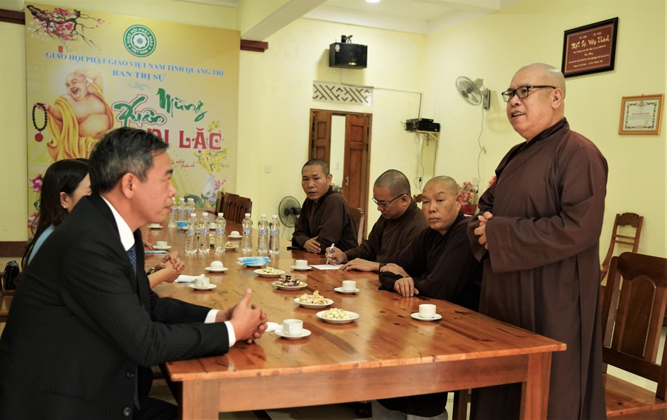 Đại đức Thích Đạo Không phát biểu