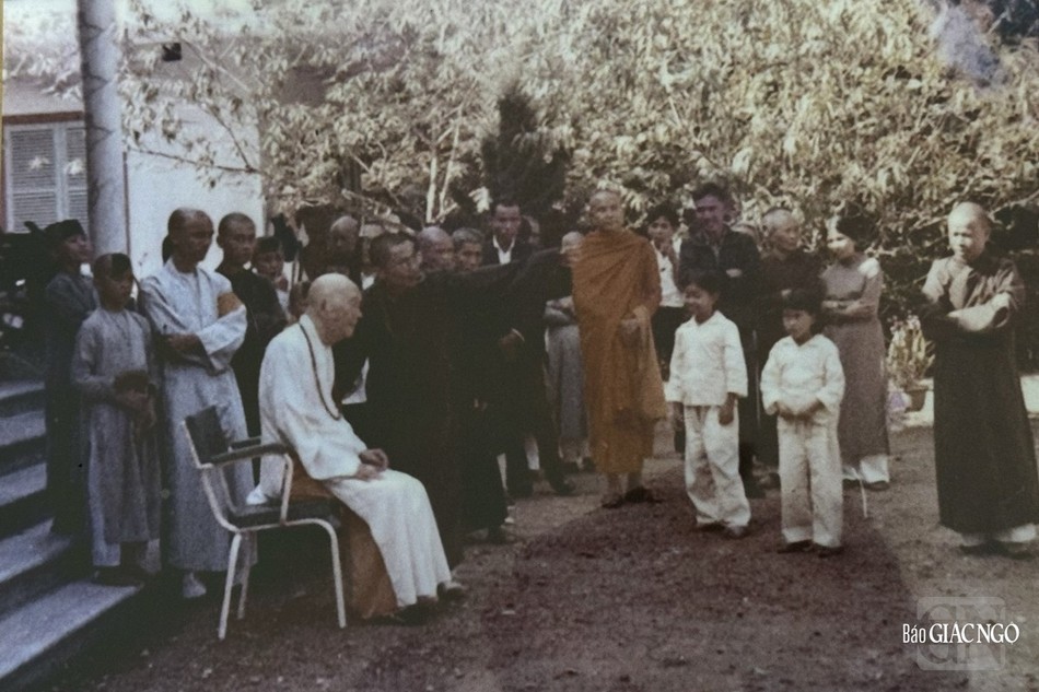 Sinh thời, ngài thường dạy chúng đệ tử xuất gia tham thiền và tại gia niệm Phật Sinh thời, ngài thường dạy chúng đệ tử xuất gia tham thiền và tại gia niệm Phật