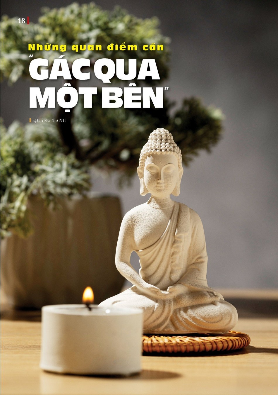 Bài trên Báo Giác Ngộ số 1240 - Thiết kế: Phòng Mỹ thuật BGN/Tống Viết Diễn