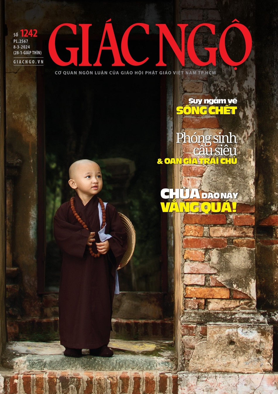 Bìa Báo Giác Ngộ số 1242 - Mỹ thuật: Tống Viết Diễn/BGN Bìa Báo Giác Ngộ số 1242 - Mỹ thuật: Tống Viết Diễn/BGN