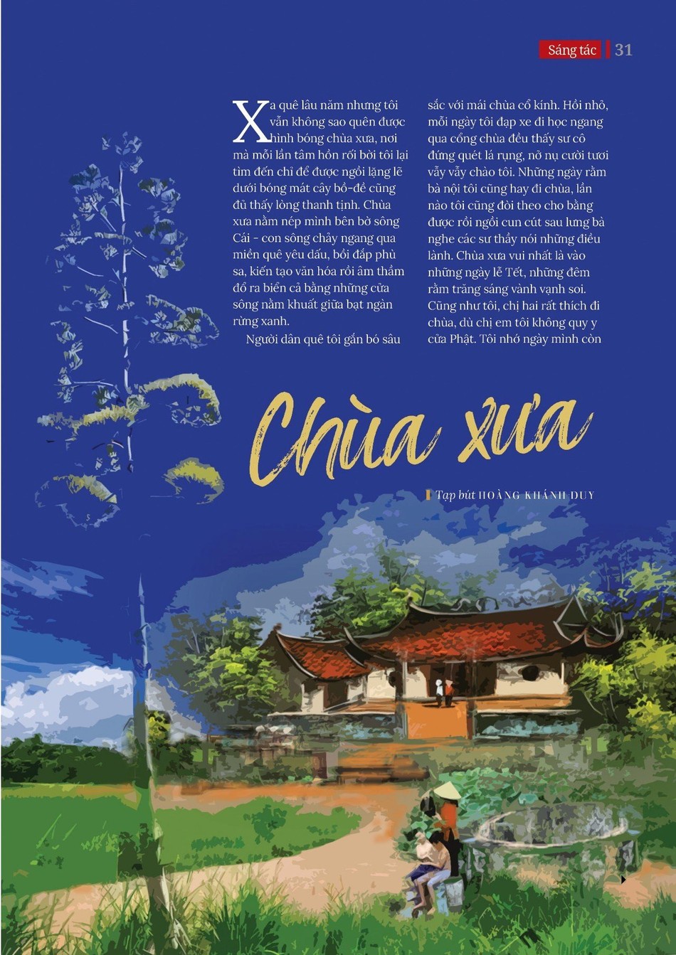 Bài trên Báo Giác Ngộ số 1241 - Thiết kế: Phòng Mỹ thuật BGN/Tống Viết Diễn