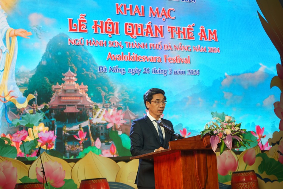 Phó Chủ tịch UBND TP.Đà Nẵng Trần Chí Cường phát biểu khai mạc Phó Chủ tịch UBND TP.Đà Nẵng Trần Chí Cường phát biểu khai mạc