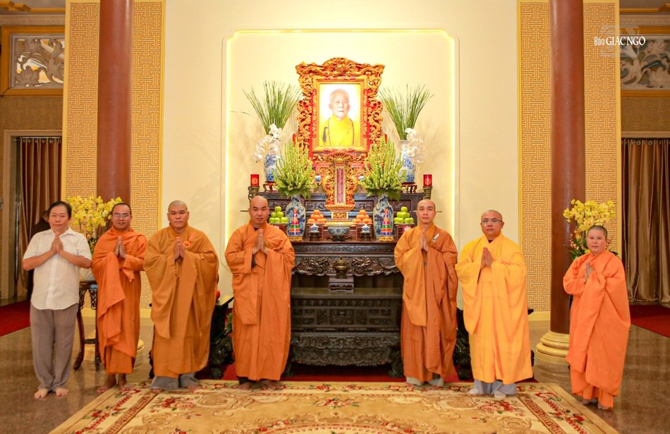 Lưu niệm tại không gian triển lãm về cuộc đời và đạo nghiệp của Đại lão Hòa thượng Thích Trí Tịnh