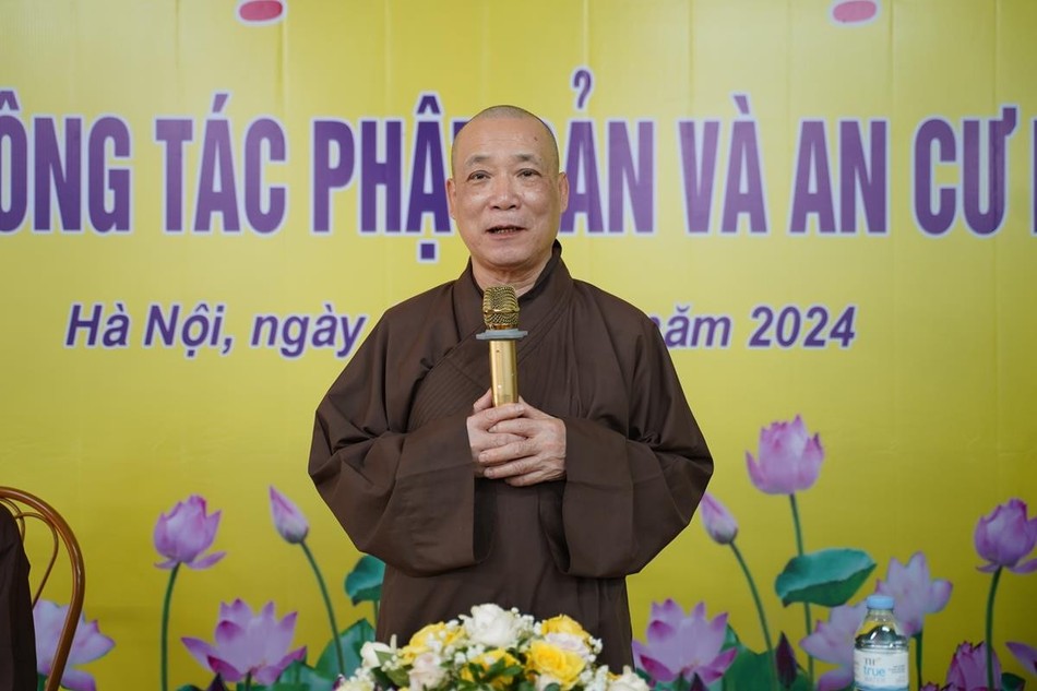 Hòa thượng Thích Bảo Nghiêm đúc kết hội nghị Hòa thượng Thích Bảo Nghiêm đúc kết hội nghị