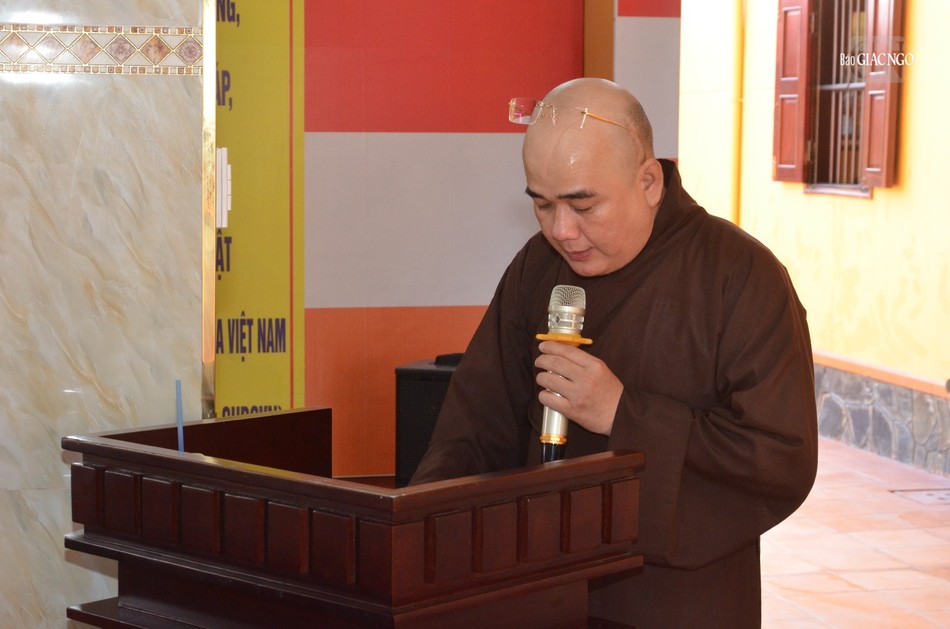 Đại đức Thích Thiện Hưng thông qua kế hoạch tổ chức khóa An cư kiết hạ Đại đức Thích Thiện Hưng thông qua kế hoạch tổ chức khóa An cư kiết hạ