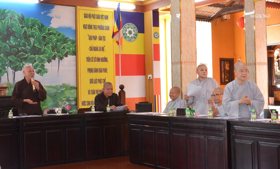 Hòa thượng Thích Huệ Thông giới thiệu Ni sư Thích nữ Như Liễu đảm nhận chức vụ Trưởng ban Từ thiện xã hội Phật giáo Q.Bình Tân Hòa thượng Thích Huệ Thông giới thiệu Ni sư Thích nữ Như Liễu đảm nhận chức vụ Trưởng ban Từ thiện xã hội Phật giáo Q.Bình Tân