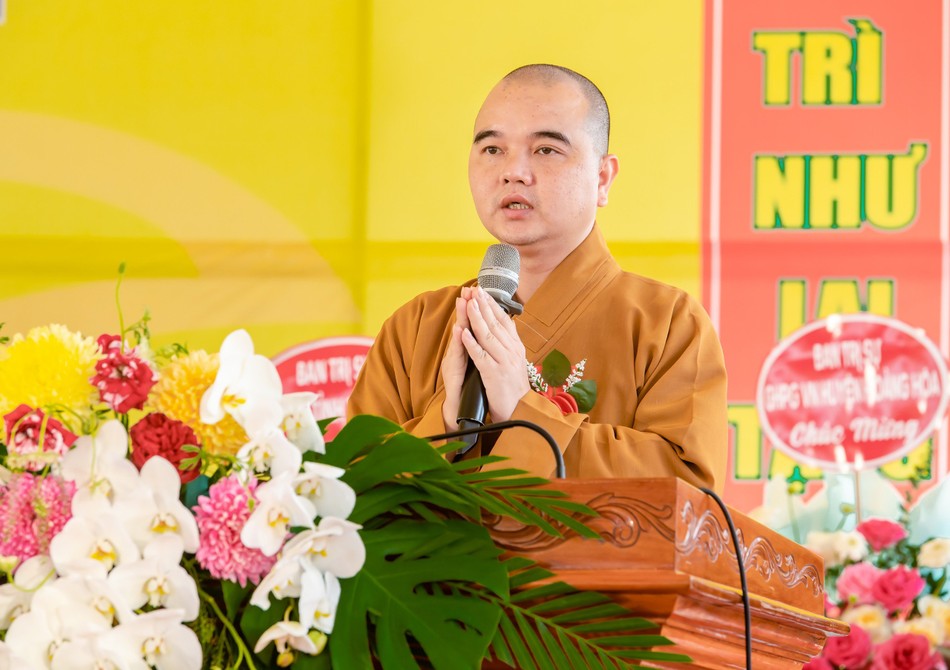 Đại đức Thích Nguyên Hiệp thông qua quyết định bổ nhiệm trụ trì chùa Già Đại đức Thích Nguyên Hiệp thông qua quyết định bổ nhiệm trụ trì chùa Già