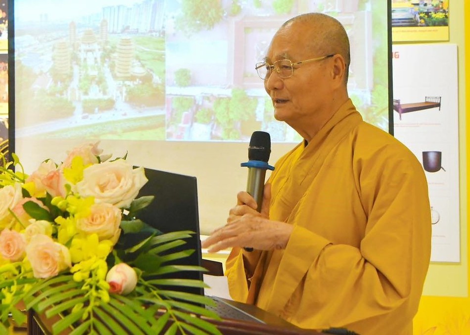 Hòa thượng Thích Hải Ấn đã tuyên đọc Thông điệp Phật đản Phật lịch 2568 Hòa thượng Thích Hải Ấn đã tuyên đọc Thông điệp Phật đản Phật lịch 2568