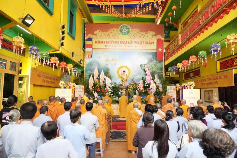 Quang cảnh buổi lễ