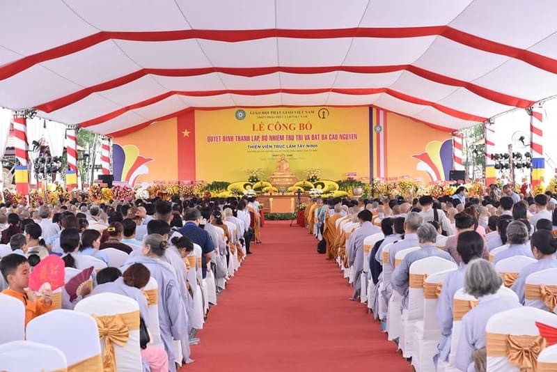 Quang cảnh buổi lễ